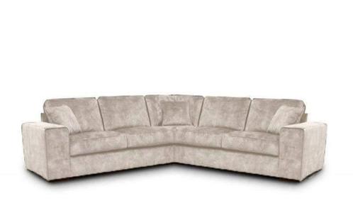 Hoekbankstel Berlicum - hoekbanken - Wit, Huis en Inrichting, Banken | Sofa's en Chaises Longues, Nieuw, Stof