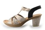 Rieker Pumps in maat 42 Zilver | 10% extra korting, Pumps, Overige kleuren, Verzenden, Zo goed als nieuw