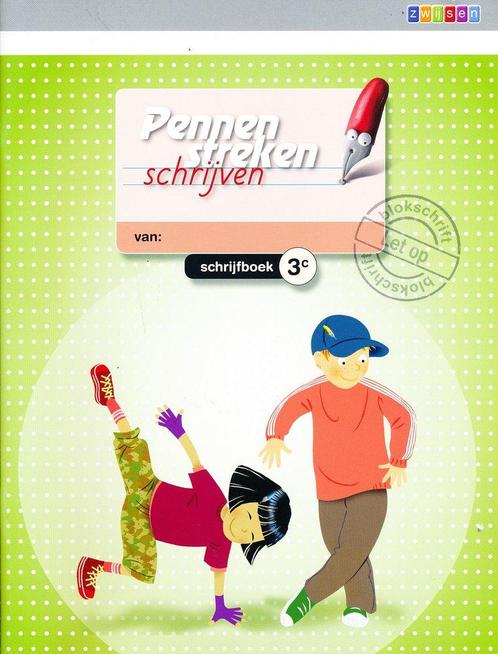 Pennenstreken versie 2 Schrijfboek 3C blokschrift (per stuk), Boeken, Schoolboeken, Nieuw, Verzenden