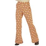 Disco 70S Broek Oranje Heren Ruit, Verzenden, Nieuw