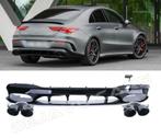 CLA45 AMG Look Diffuser voor Mercedes CLA C118 X118 Bumper, Auto-onderdelen, Nieuw, Ophalen of Verzenden, Bumper, Achter