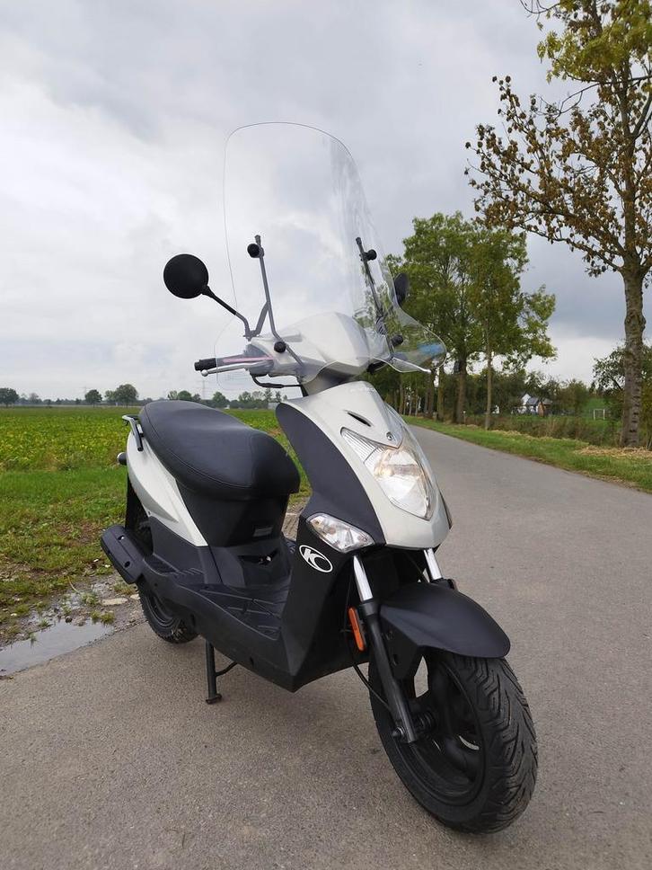 Kymco Agility 50 / 12 inch / 2014  / brom / geel kenteken, Fietsen en Brommers, Scooters | Kymco, Agility, Benzine, Gebruikt, Maximaal 45 km/u