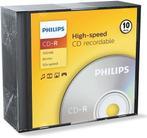 Philips CD-R 700 MB Slimcase 10 stuks, Verzenden, Nieuw