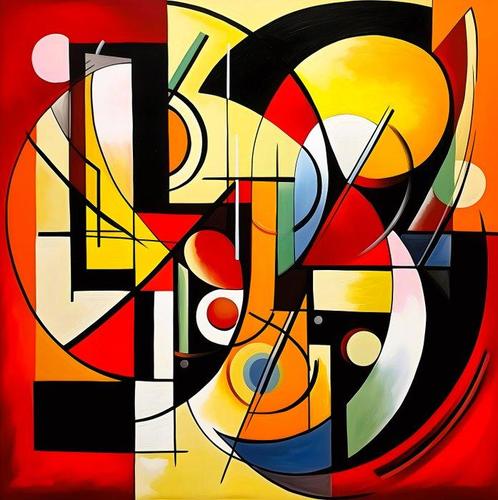 Marta Ellie (1985) - Symphonic Lines XXL, Antiek en Kunst, Kunst | Schilderijen | Modern