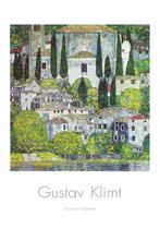 Kunstdruk Gustav Klimt - Kirche in Cassone 70x100cm, Huis en Inrichting, Verzenden, Nieuw