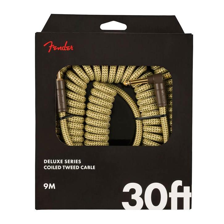 Fender Deluxe Coil kabel 9m tweed, Muziek en Instrumenten, Instrumenten | Toebehoren, Verzenden