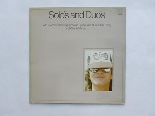 Solos and Duos (with sigi schwab, jasper vant hof, chris, Cd's en Dvd's, Vinyl | Jazz en Blues, Verzenden