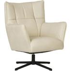 Leren draaifauteuil Lovely, Huis en Inrichting, Fauteuils, Nieuw, Ophalen of Verzenden, 75 tot 100 cm, Eigentijds, Modern, Retro, Vintage