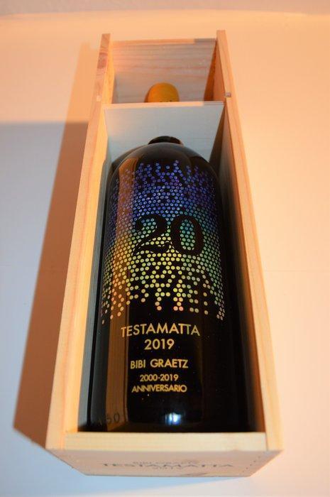 2019 Bibi Graetz, Testamatta - Toscane - 1 Magnum (1,5 L), Verzamelen, Wijnen
