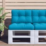 Palletkussens Lichtblauw - Retourdeal - Tuin & Balkon - 35%, Ophalen of Verzenden, Nieuw, Blauw, Vierkant