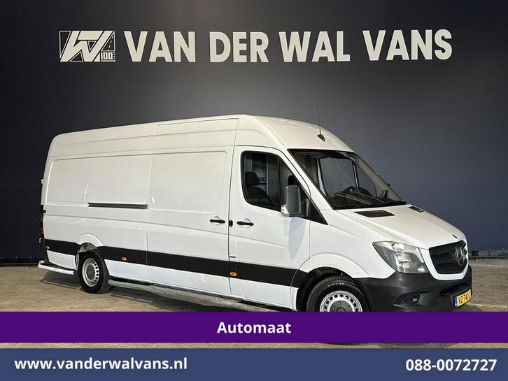 Mercedes-Benz Sprinter | 316NGT Automaat L3H2 *Post NL, Auto's, Bestelauto's, Dealer onderhouden, Lease, Automaat, Wit, Financial lease