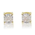 Oorbellen - 18 karaat Geel goud - 2.01ct. tw. Diamant, Nieuw