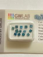 Zonder minimumprijs - 13 pcs Diamant (Kleurbehandeld) - 1.02, Sieraden, Tassen en Uiterlijk, Edelstenen, Nieuw