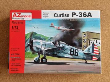 AZmodel AZ7574 Curtiss P-36A 1:72 beschikbaar voor biedingen