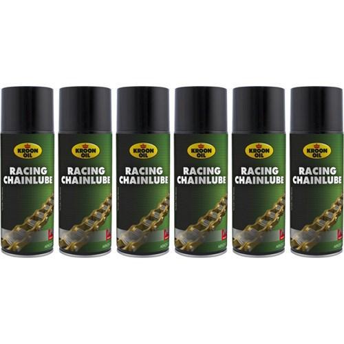 Kroon Aanbieding: 6 X Racing Kettingvet Spuitbus 400Ml, Auto diversen, Onderhoudsmiddelen, Verzenden