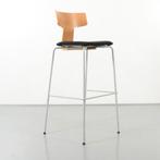 Kusch & co barkruk, zwart, 4-poot onderstel, Ophalen of Verzenden, Nieuw