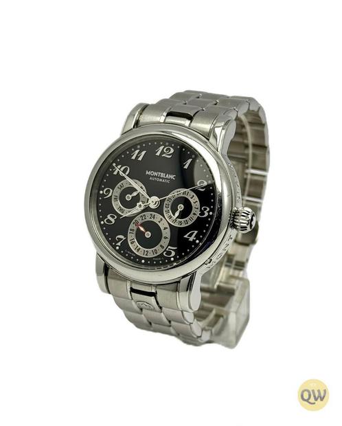 Montblanc Meisterstück Dual Time GMT, Sieraden, Tassen en Uiterlijk, Horloges | Heren, Polshorloge, Gebruikt, Ophalen of Verzenden