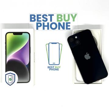 iPhone 14 256GB zwart /krasvrij /100% batt /garantie beschikbaar voor biedingen