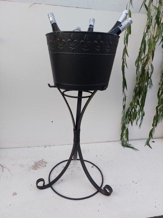 Ijsemmer - Metaal - ice bucket, Antiek en Kunst, Curiosa en Brocante