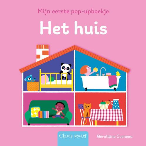 Clavis peuter - Het huis (9789044848021, Géraldine Cosneau), Boeken, Kinderboeken | Kleuters, Nieuw, Verzenden