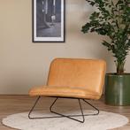 - Vintage leer Cognac | Maand actie, Huis en Inrichting, Fauteuils, Nieuw, Ophalen of Verzenden, 75 tot 100 cm, Modern