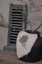 Shabby linnen doek Pioenroos, Huis en Inrichting, Woonaccessoires | Overige, Ophalen of Verzenden, Nieuw