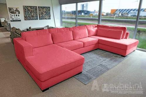 U-Bank Arnhem - u-banken - Roze, Huis en Inrichting, Banken | Sofa's en Chaises Longues, Nieuw, Stof