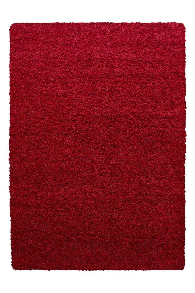 Hoogpolig Vloerkleed | Shaggy | Life | Rood | 60x110 cm, Huis en Inrichting, Stoffering | Tapijten en Kleden, Verzenden