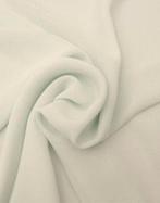 High Multi Chiffon wit, Hobby en Vrije tijd, Stoffen en Lappen, Nieuw, Wit