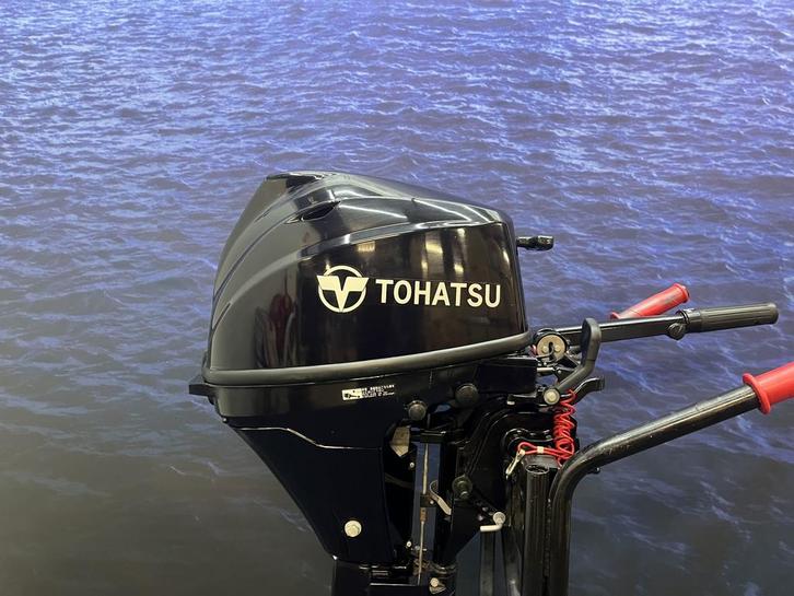 Tohatsu 9.8 buitenboordmotor, Watersport en Boten, Buiten- en Binnenboordmotoren, Buitenboordmotor, 5 tot 10 pk, Viertaktmotor