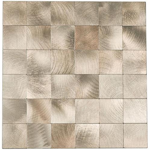 Zelfklevende Steenstrip Mozaiek BloQ Goud, Huis en Inrichting, Woonaccessoires | Wanddecoraties, Nieuw, Ophalen of Verzenden