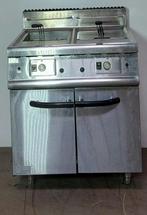 Occasion Gas friteuse 2x 12 Liter, Ophalen, Gebruikt