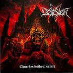 LP gebruikt - Desaster - Churches Without Saints (Germany..., Cd's en Dvd's, Vinyl | Hardrock en Metal, Zo goed als nieuw, Verzenden