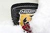 Fiat Abarth 500/595 Carbon Fiber Achter Logo Embleem Frame, Auto diversen, Verzenden