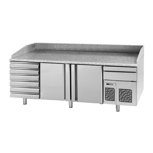 GGM Gastro | Pizza koelwerkbank PREMIUM PLUS - 2305x800mm -, Zakelijke goederen, Horeca | Meubilair en Inrichting, Verzenden