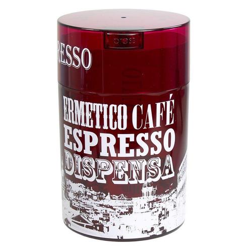 Coffeevac Sempre Fresco 1,85L / 500gr. Red Tint Roma, Verzamelen, Rookartikelen, Aanstekers en Luciferdoosjes, Nieuw, Ophalen of Verzenden