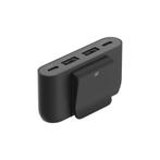 Belkin BoostCharge 4-Port USB Power spliter zwart, Ophalen of Verzenden, Nieuw, Belkin