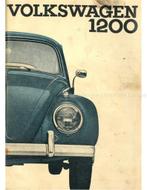1963 VOLKSWAGEN KEVER 1200 INSTRUCTIEBOEK NEDERLANDS