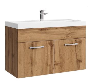 Badkamermeubel Set Paso 01 80 x 40 cm Eiken Badmeubel beschikbaar voor biedingen