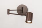 Rietveld Wandlampen - Bruin - Metaal, Huis en Inrichting, Lampen | Wandlampen, Verzenden, Nieuw