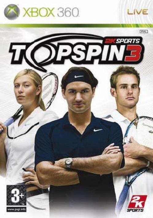 Top Spin 3 (Xbox 360), Spelcomputers en Games, Games | Xbox 360, Gebruikt, Verzenden