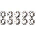 Spot Armatuur 10 Pack GU10 Fitting Inbouw Rond Chroom, Huis en Inrichting, Lampen | Spots, Metaal of Aluminium, Nieuw, Ophalen of Verzenden