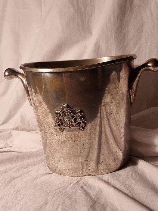 Ijsemmer - Tin - Antiek verzilverd zink, Antiek en Kunst, Antiek | Meubels | Tafels