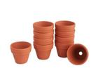 Terracotta Terra cotta potjes doos 10 stuks binnenmaat 9 cm, Nieuw, Ophalen of Verzenden