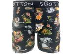 Boxershort - SQOTTON® - Kungfu - Zwart, Kleding | Heren, Ondergoed, Verzenden