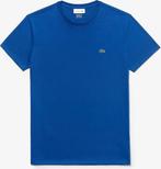 Lacoste Crew Neck Pima T-Shirt Heren - Blauw - Maat L, Nieuw, Verzenden