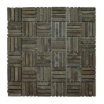 Mozaiek Parquet 1x4.8 30x30 cm Marmer Moccacino Blokverband, Doe-het-zelf en Verbouw, Tegels, Ophalen of Verzenden, Nieuw, Overige materialen