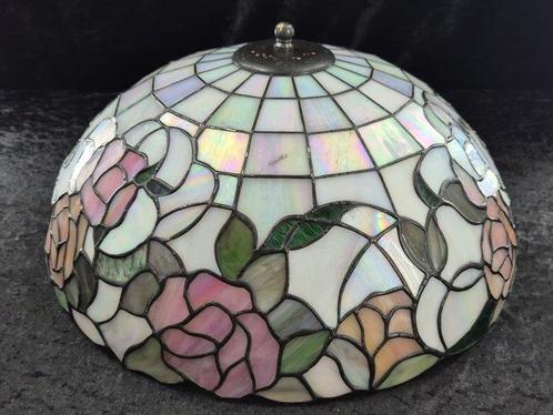 Plafondlamp - Honsel – Tiffany-plafondlamp met rozenmotief –, Antiek en Kunst, Curiosa en Brocante