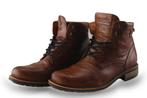Van Lier Veterboots in maat 43 Cognac | 10% extra korting, Overige kleuren, Verzenden, Van Lier, Boots