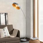 [lux.pro] Staande lamp Stafford vloerlamp159 cm grijs E27, Nieuw, Verzenden